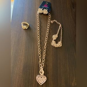 Rose gold paparazzi jewelry